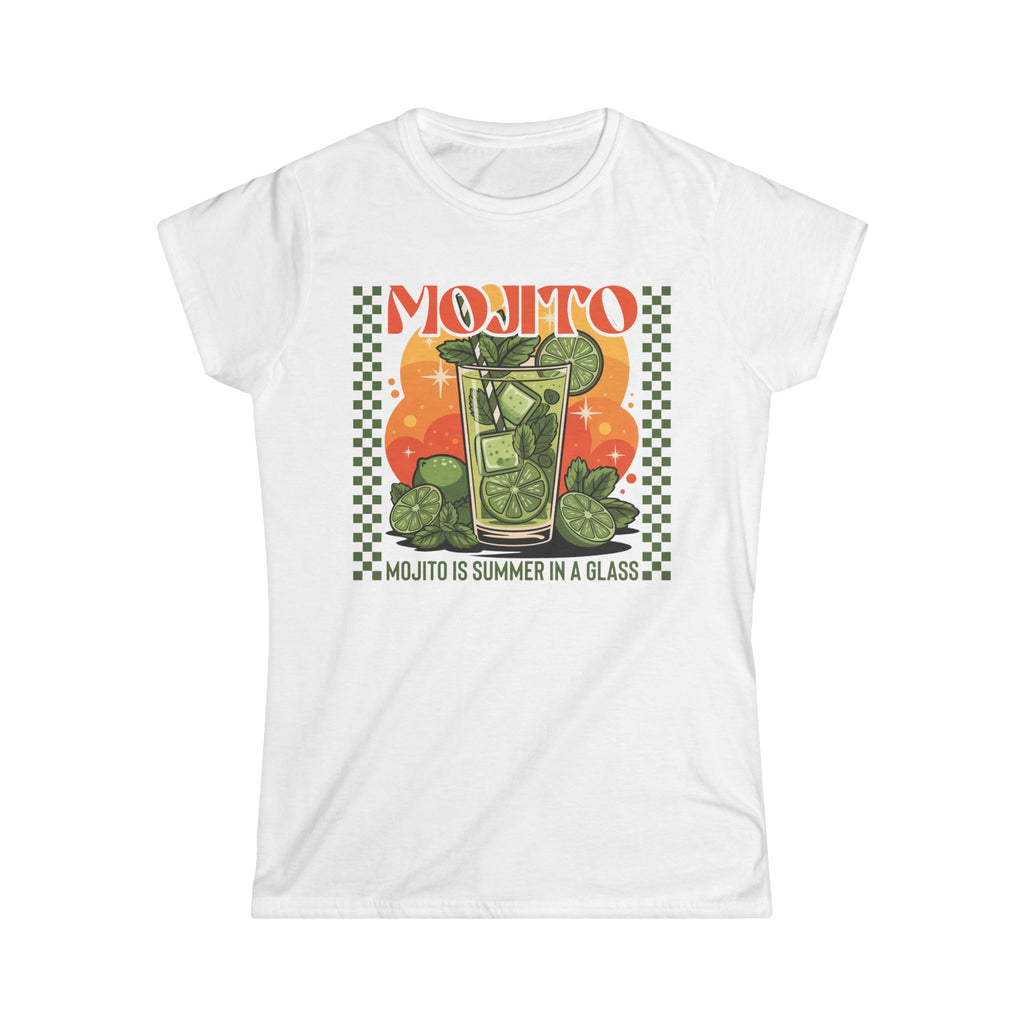 Mojito Summer Tee — "Mojito is Summer in a Glass" Graphic T-Shirt