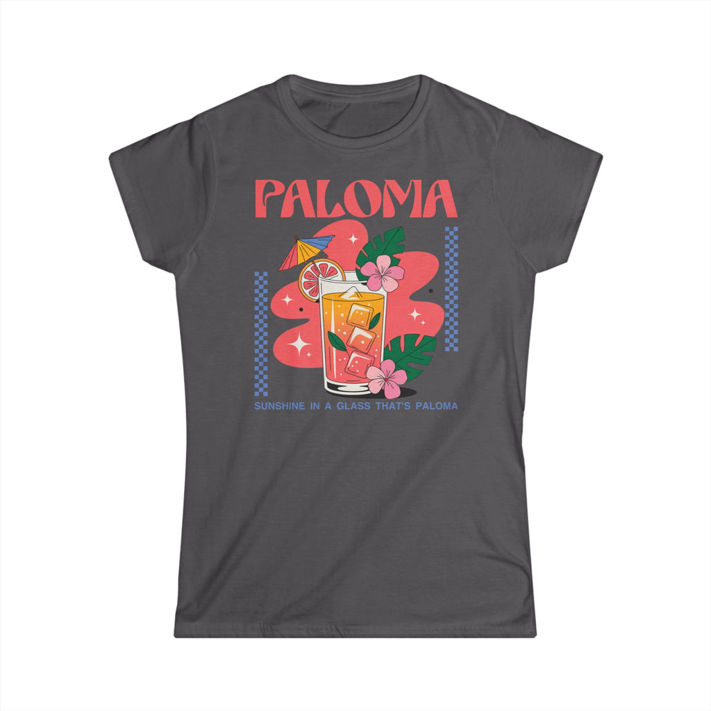 Paloma Cocktail Tee — Tropical 'Sunshine in a Glass' Women's T-Shirt