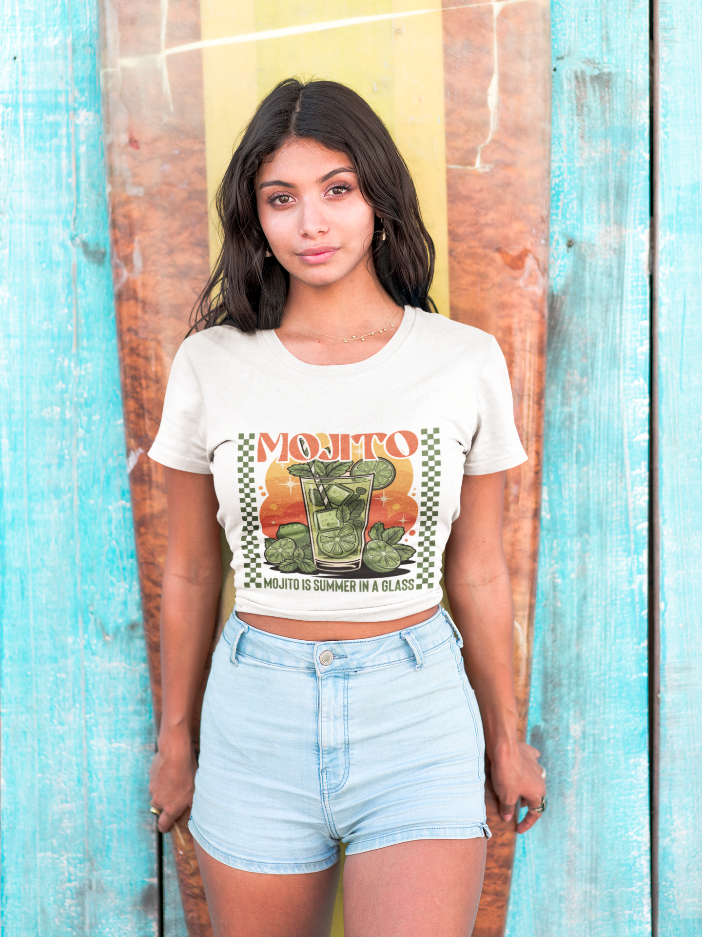Mojito Summer Tee — "Mojito is Summer in a Glass" Graphic T-Shirt